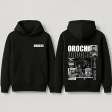 Moletom Premium Tendência Cantor Orochi Rapper Meus Erros Acertos Tornaram Monstro Letra Musica 344