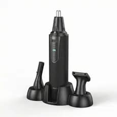 Kit Aparador de Pelos 3 em 1 para Homens - Aparador de Nariz Orelha Sobrancelha e Barba ON-MA017