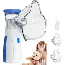 Nebulizador Portátil Mini Inalador Silencioso Ultra-sônico Automático para Adultos e Crianças