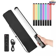 Bastão de Luz LED para Fotografia Colorido RGB Light Stick Portátil com Controle