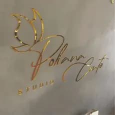 Logo em Acrílico Espelhado 2mm Cores Rose, Prateado e Dourado