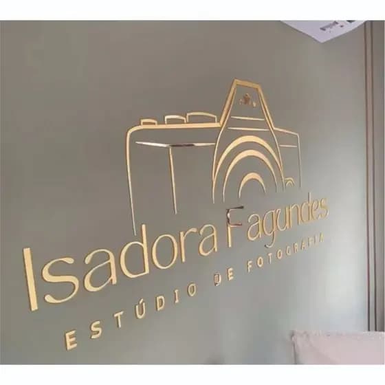 Letreiro - Logo - Logomarca 3D em Acrílico 2mm - LOGO 3D - LOGO ACRÍLICO