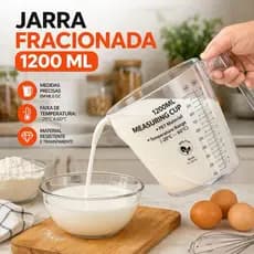 Jarra Medidora Copo Medidas 1200ml Cozinha