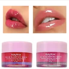 Máscara Noturna Hidratante para os Lábios Balm Sleeping Mask - Ruby Rose-HB8530