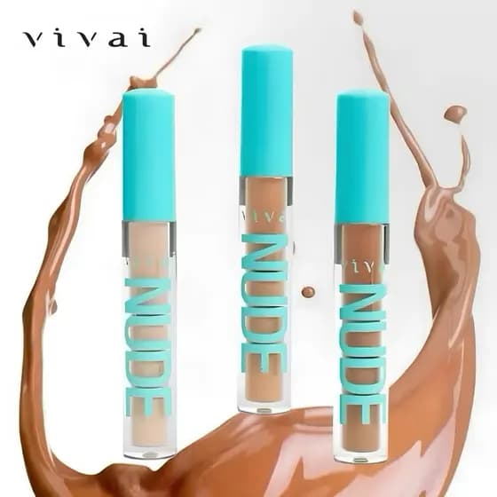 Corretivo Líquido Matte Nude Vivai – Alta Cobertura Natural – Várias Cores 1080.1.1