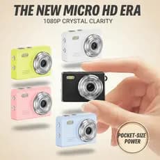 TechVibe KC005 Super Mini 1080P Câmera Chaveiro HD Display Gravador Portátil Leve Cores Fofas Bolsa Charme Acessório Gra