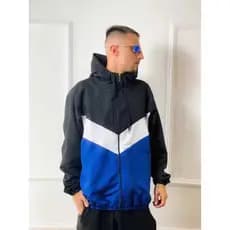 Jaqueta Corta Vento Masculino 3 Cores Semi Forrado ,Capuz,Bolso,Ziper,Academia Treino Corrida