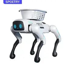 Máquina Inteligente Cão Voz Diálogo AI Robô Telefone Controle Remoto Programação Cantando De Dança Crianças Brinquedos