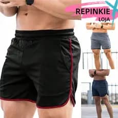 2 Peças Shorts Masculinos de Treino Masculina Academia E Corrida Treino Dia Dos Pais
