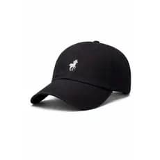Boné Bordado Logo Pequeno Cavalinho Masculino Ajustável