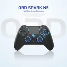 QRD Spark N5 Controle com Efeito Hall Joystick Anti-Drift para PS4 PS3 Android iOS PC Universal Gamer