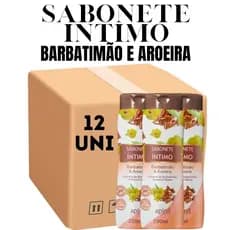 Kit 12 Unidades Sabonete Íntimo Apinil Barbatimão & Aroeira 200ML (Campanha)