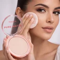 Pó Compacto Pure Matte Ultrafino Efeito Matte Controle de Oleosidade Longa Duração