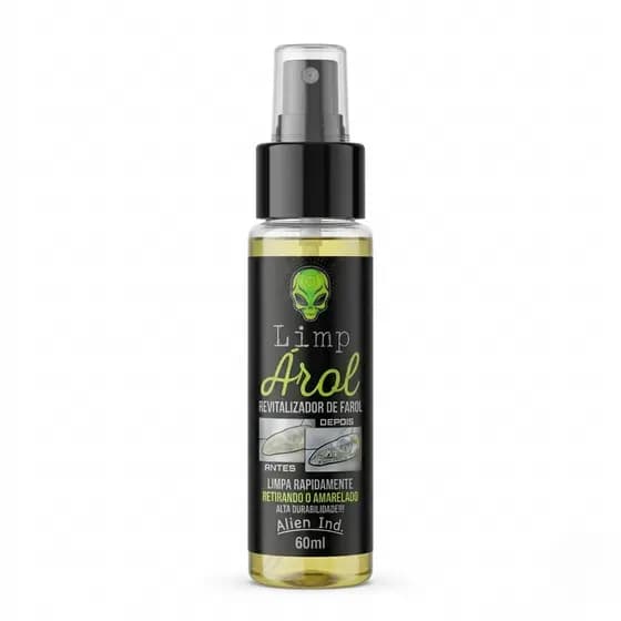 Limpador - Revitalizador De Farol - Não Precisa Polir Nem Lixar - Remove e Limpa Amarelado