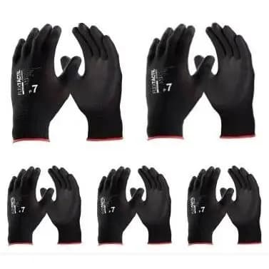 Kit 20 Pares Luva PU Danny CA 29014 Original Antiderrapante Profissional Nylon Flexível Envio Rápido