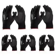 Kit 20 Pares Luva PU Danny CA 29014 Original Antiderrapante Profissional Nylon Flexível Envio Rápido
