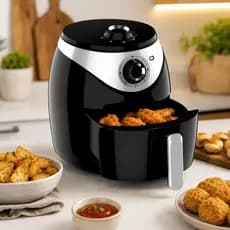 Fritadeira Elétrica Air Fryer Sem Óleo 127V e 220V Fritadeira Cozinha Saúde Fitness Comida Saudável