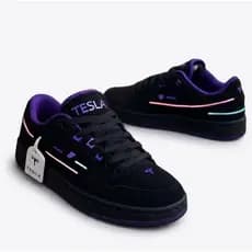 Tênis Coil Black Roxo Skate Unissex