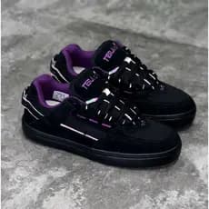 Tênis Coil Black Purple Tesla Unissex