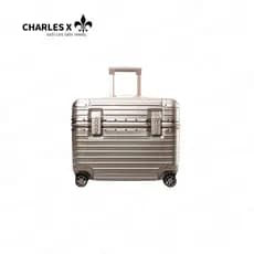 CHARLES X Mala de Viagem Tampa Superior Armação de Alumínio 18 e 20 Polegadas Ideal para Câmeras
