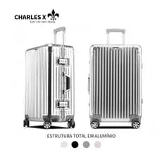 Mala CHARLES X em Liga Total de Magnésio e Alumínio | Tamanhos: 20 a 28 Polegadas【10kg-26kg】