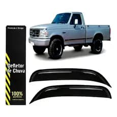 Calha Chuva Defletor F-1000 Todos 2pts Jogo Top Kit Premium