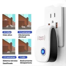 4/3/2/1uns Repelente Ultrassônico Eletrônico Afasta Ratos E Insetos