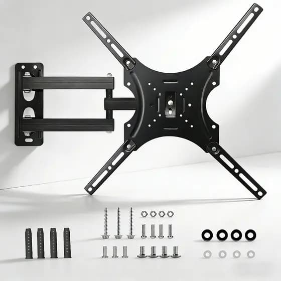 monitor suporte tv articulado giratório metálico 14 a 55 polegadas reforçado ajustável para led lcd