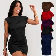 Vestido Tubinho Suplex Encorpado Com Forro Não Fica Transparente