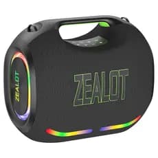【Envio Imediato】Caixa de Som Bluetooth ZEALOT-ZE21 Boombox 250W,48000mAh,TWS , caixa de som a prova d água,  Alças ,RGB