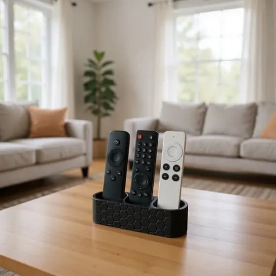 Suporte Organizador para Controle Remoto Moderno Porta Controle Remoto