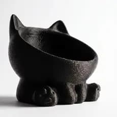 Comedouro para Gato Elevado Ergonomico com Tigela Antistress