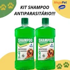 Shampoo Antiparasitário para Cães Dug’s 500ml Pulgas e Carrapatos
