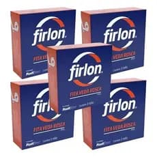 Kit 5 Unidades - Fita Veda Rosca 18x25 Firlon