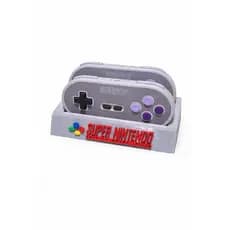 Suporte Controle SNES | Organizador vídeo game Super Nintendo | Porta Controle Gamer EXCLUSIVO