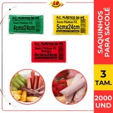 Saco Sacolé Ipê 2000und Transparente Para Geladinho Chup Chup Dindin Embalagem Alimentícia