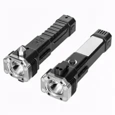 Lanterna LED Martelo Recarregável de Emergência Multiuso - BBL-2023