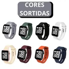 Kit 5 Relógios Digital SKMEI - (Cores Sortidas)