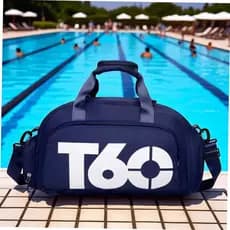 Azul Marinho - T-6 - Bolsa Esportiva Multifuncional Transversal