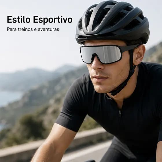 Anti-ultravioleta à prova de vento óculos de ciclismo estilo casal protetor solar esportes ao ar livre preto