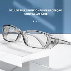 Óculos Reflexivos Multifuncionais Antiembaçantes E Areia Luz Azul
