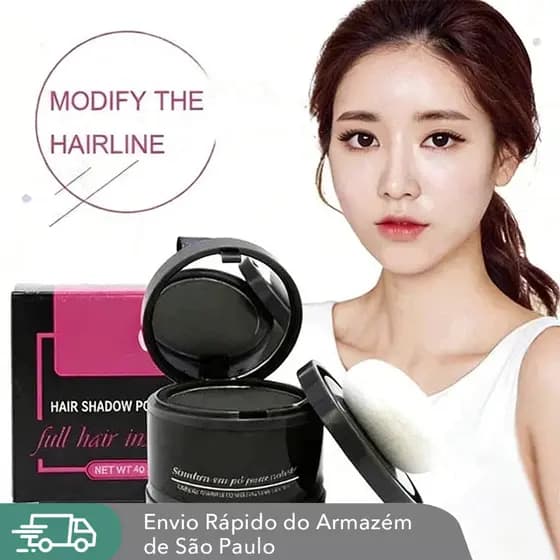 Pó Para Preenchimento De Barba E Cabelo , Cobre Lacunas , Acabamento Natural-4g