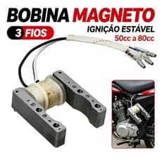 Magneto Bobina Motor 2t Bicicleta Motorizada 50cc - 80cc