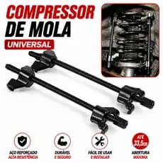 Par Encolhedor De Mola Universal Suspensão Para Carros Linha Leve