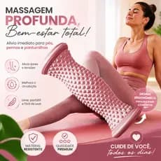 Foot Massager Massage Roller, Yoga Ball, Plantar Fascia, Muscle Relaxation Care, Plastic Manual