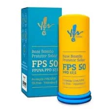 Protetor Solar Base Bastão Fps 50 Bege Yes Cosmetics Tonalidade 02