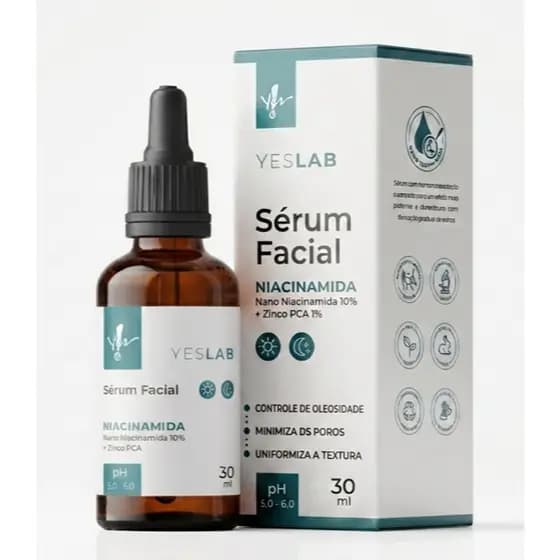 Serum Facial Yes Lab NIACINAMIDA 30ML- Yes Cosmetics