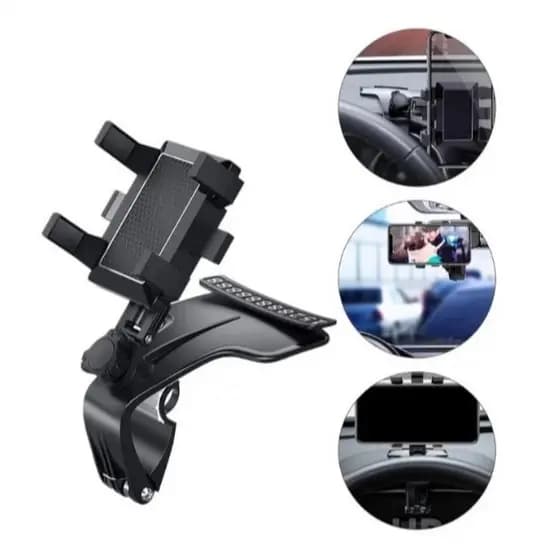 Suporte Veicular Painel Celular Rotação 1200 Graus Para Carro Multifuncional 9350