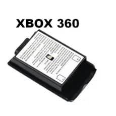 Kit 2 Suporte De Pilhas Controle Xbox 360 Tampa De Bateria Preto 0361