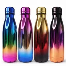 Garrafa Térmica 500ml Inox Parede Dupla Furta-Cor Premium